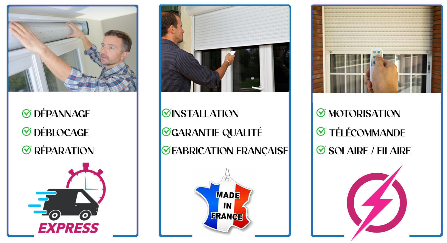 Store roulant solaire Suresnes